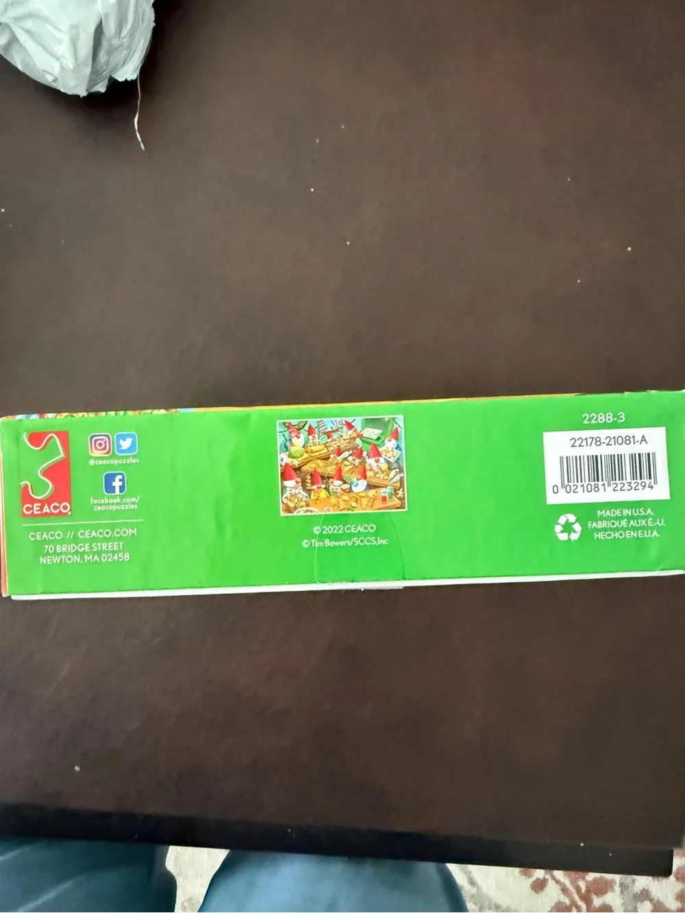 NWT-Gnomes Get Baking 300-Piece Puzzle - CEACO